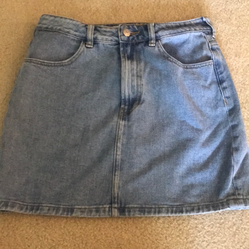 Light Wash Brandy Melville Jean Skirt